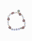 Pust blomsterarmbånd rose
