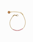 Bling rosa armbånd