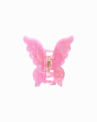 Butterfly hårklype pink