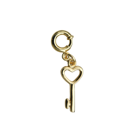 Hjertenøkkel charm