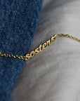 Detaljbilde av Søster hjerte armbånd